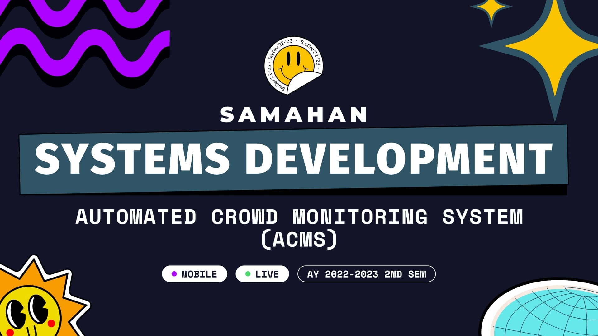 The Automated Crowd Monitoring System app