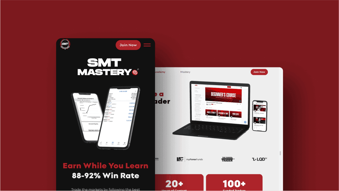 The SMT Mastery & Academy homepage